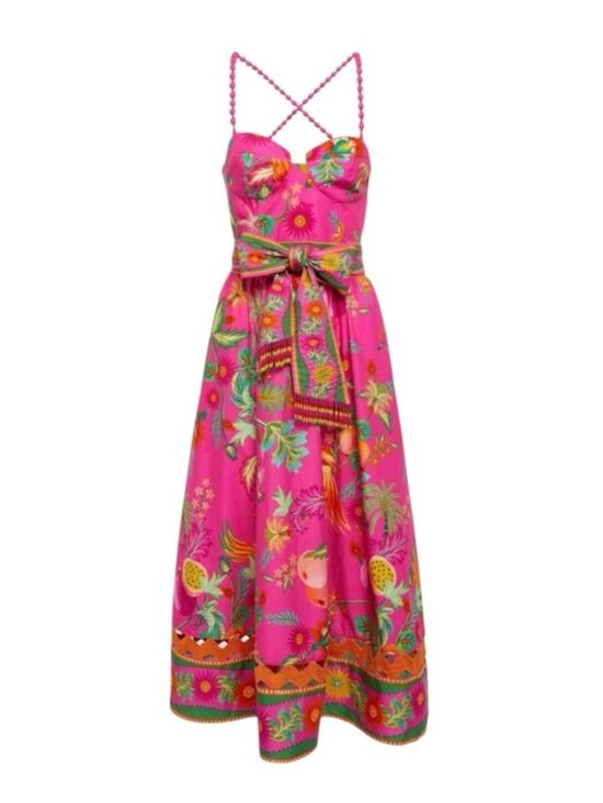 FARM Rio Dresses & Skirts - NWOT FARM Rio Delicate Fruit Garden Dress Size S